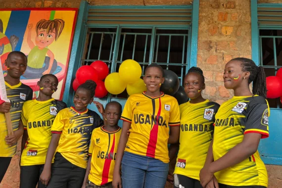 Children at Nakulabye Junior Primary School